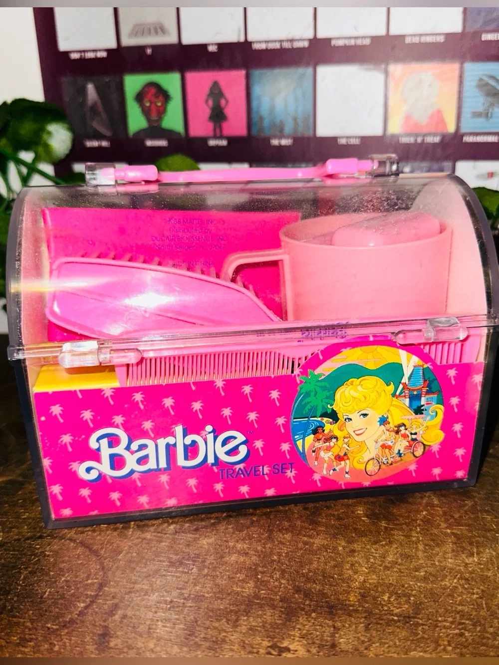 Barbie Vintage Mattel 80’s Travel Set New